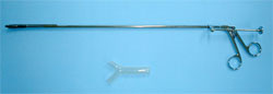 Pinza para implantar Stents Traqueocarinobrónquicos